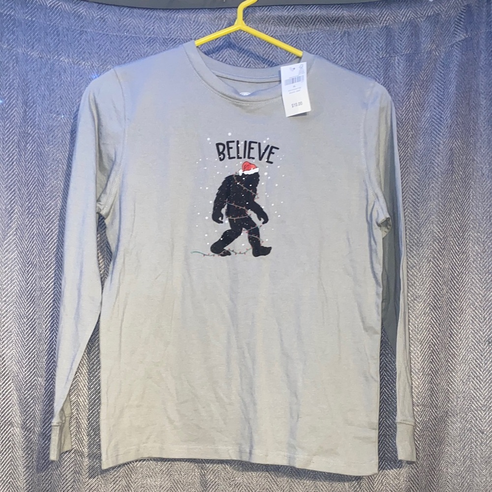 Bass Pro Shops Gray Kids Pajama Top